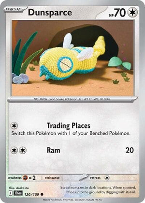 Pokemon TCG - SV09: Journey Together - Dunsparce - 120/159