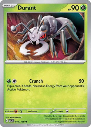 Pokemon TCG - SV09: Journey Together - Durant - 014/159