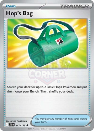 Pokemon TCG - SV09: Journey Together - Hop's Bag - 147/159