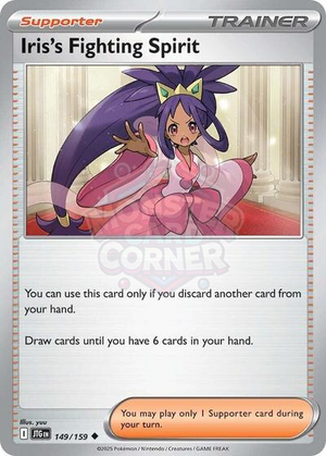 Pokemon TCG - SV09: Journey Together - Iris's Fighting Spirit - 149/159