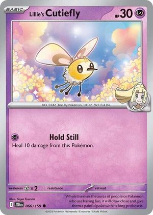 Pokemon TCG - SV09: Journey Together - Lillie's Cutiefly - 066/159