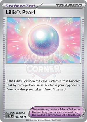 Pokemon TCG - SV09: Journey Together - Lillie's Pearl - 151/159