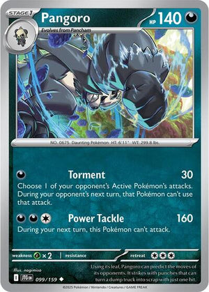 Pokemon TCG - SV09: Journey Together - Pangoro - 099/159