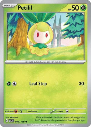 Pokemon TCG - SV09: Journey Together - Petilil - 006/159