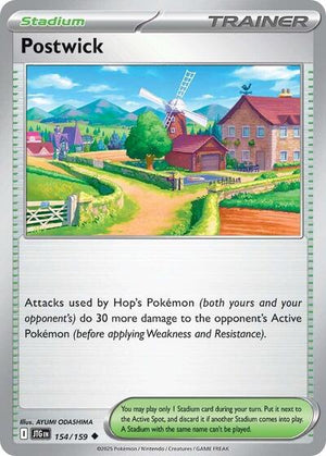 Pokemon TCG - SV09: Journey Together - Postwick - 154/159