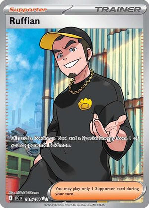 Pokemon TCG - SV09: Journey Together - Ruffian - 181/159 - Holofoil