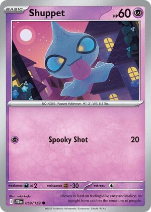 Pokemon TCG - SV09: Journey Together - Shuppet - 059/159