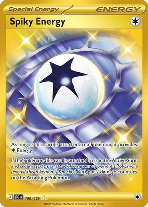 Pokemon TCG - SV09: Journey Together - Spiky Energy - 190/159 - Holofoil