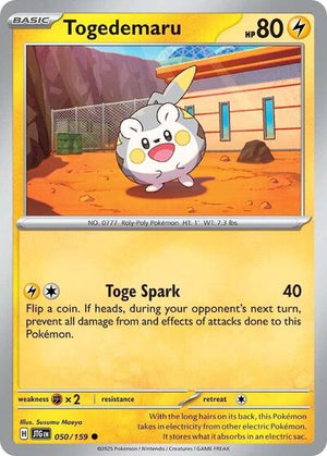 Pokemon TCG - SV09: Journey Together - Togedemaru - 050/159