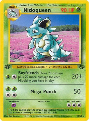 Pokemon TCG - Jungle - Nidoqueen - 23/64 - Unlimited