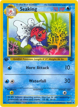 Pokemon TCG - Jungle - Seaking - 46/64 - Unlimited