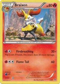 Pokemon TCG - Kalos Starter Set - Braixen - 9/39