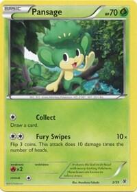 Pokemon TCG - Kalos Starter Set - Pansage - 2/39