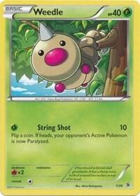 Pokemon TCG - Kalos Starter Set - Weedle - 1/39