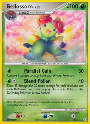 Pokemon TCG - Legends Awakened - Bellossom - 20/146 - Reverse Holofoil