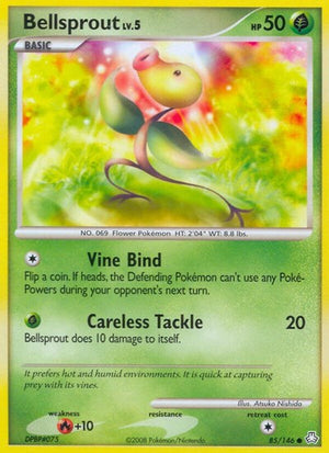Pokemon TCG - Legends Awakened - Bellsprout - 85/146 - Reverse Holofoil