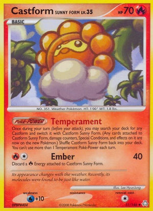Pokemon TCG - Legends Awakened - Castform Sunny Form - 51/146