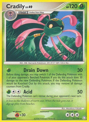 Pokemon TCG - Legends Awakened - Cradily - 21/146