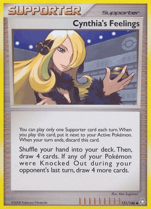 Pokemon TCG - Legends Awakened - Cynthia's Feelings - 131/146 - Reverse Holofoil