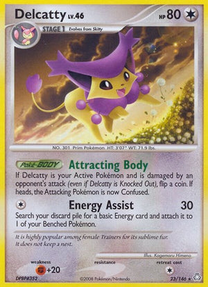 Pokemon TCG - Legends Awakened - Delcatty - 23/146 - Reverse Holofoil