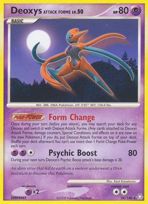 Pokemon TCG - Legends Awakened - Deoxys Attack Forme - 24/146