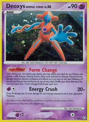Pokemon TCG - Legends Awakened - Deoxys Normal Forme - 1/146 - Reverse Holofoil
