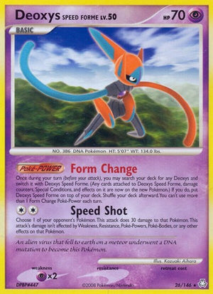 Pokemon TCG - Legends Awakened - Deoxys Speed Forme - 26/146 - Reverse Holofoil