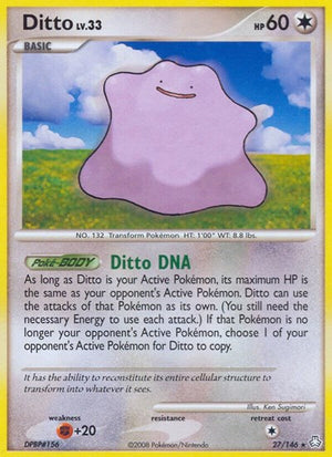 Pokemon TCG - Legends Awakened - Ditto - 27/146 - Reverse Holofoil