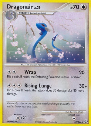 Pokemon TCG - Legends Awakened - Dragonair - 52/146 - Reverse Holofoil