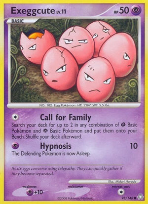 Pokemon TCG - Legends Awakened - Exeggcute - 93/146 - Reverse Holofoil
