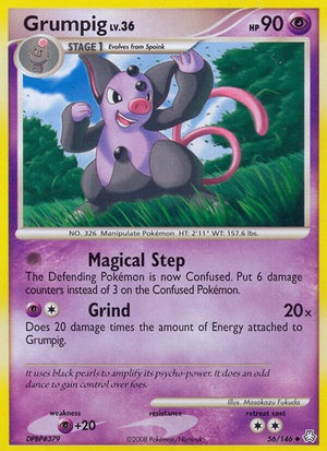 Pokemon TCG - Legends Awakened - Grumpig - 56/146