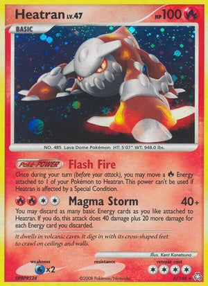 Pokemon TCG - Legends Awakened - Heatran - 6/146 - Reverse Holofoil