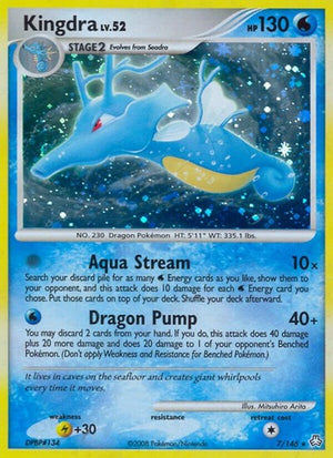 Pokemon TCG - Legends Awakened - Kingdra - 7/146 - Holofoil