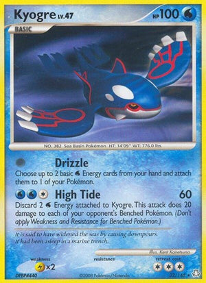 Pokemon TCG - Legends Awakened - Kyogre - 032/146 - Reverse Holofoil