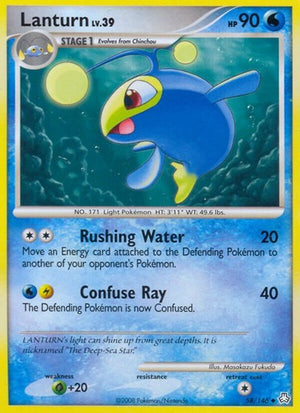 Pokemon TCG - Legends Awakened - Lanturn - 58/146 - Reverse Holofoil