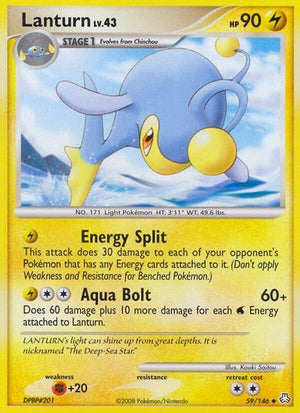Pokemon TCG - Legends Awakened - Lanturn - 59/146