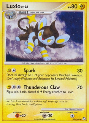 Pokemon TCG - Legends Awakened - Luxio - 62/146