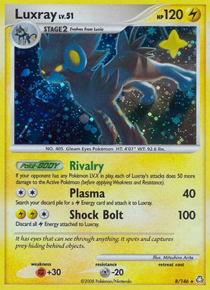 Pokemon TCG - Legends Awakened - Luxray - 8/146 - Holofoil