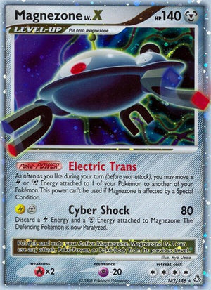 Pokemon TCG - Legends Awakened - Magnezone LV.X - 142/146 - Holofoil