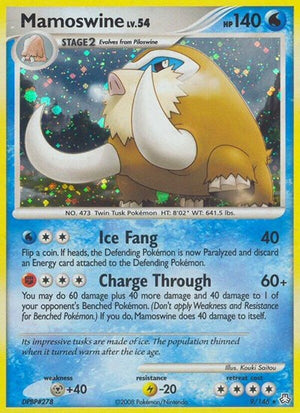Pokemon TCG - Legends Awakened - Mamoswine - 9/146 - Holofoil
