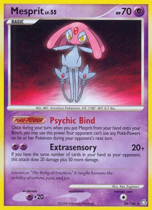 Pokemon TCG - Legends Awakened - Mesprit - 34/146
