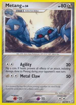 Pokemon TCG - Legends Awakened - Metang - 64/146 - Reverse Holofoil
