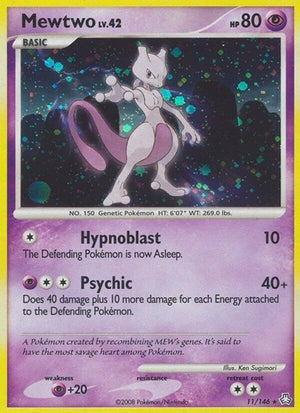 Pokemon TCG - Legends Awakened - Mewtwo - 11/146 - Holofoil