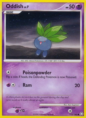 Pokemon TCG - Legends Awakened - Oddish - 112/146