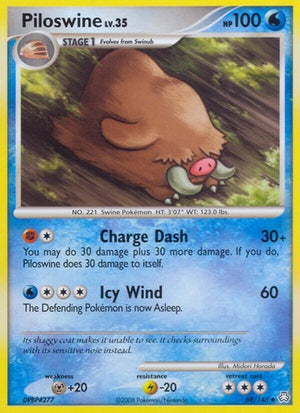 Pokemon TCG - Legends Awakened - Piloswine - 69/146 - Reverse Holofoil