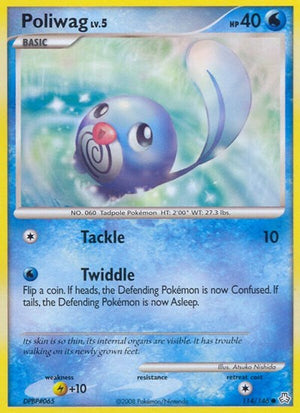 Pokemon TCG - Legends Awakened - Poliwag - 114/146 - Reverse Holofoil