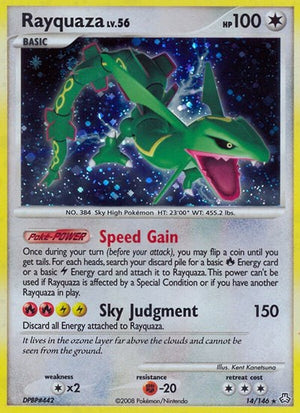 Pokemon TCG - Legends Awakened - Rayquaza - 14/146 - Holofoil