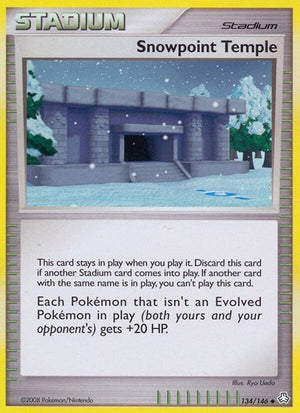 Pokemon TCG - Legends Awakened - Snowpoint Temple - 134/146