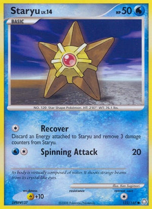 Pokemon TCG - Legends Awakened - Staryu - 122/146 - Reverse Holofoil
