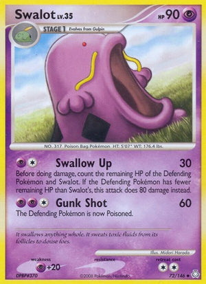 Pokemon TCG - Legends Awakened - Swalot - 72/146 - Reverse Holofoil